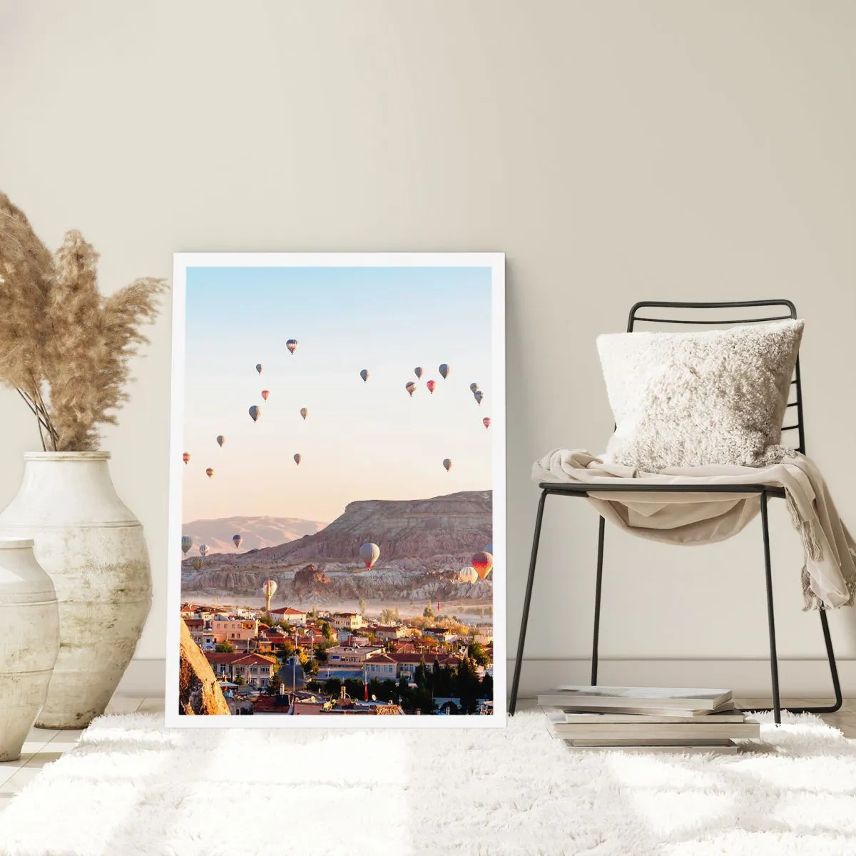 Affiche - Poster - Comme des navires dans le ciel - 70x100 cm