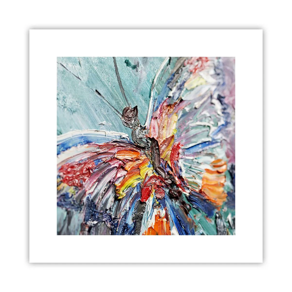 Affiche - Poster - Peint par nature - 30x30 cm