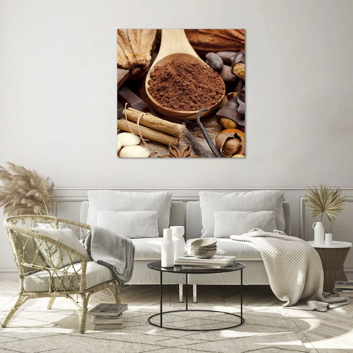 Impression sur verre - Image sur verre - La meilleure pour les chagrins - 70x70 cm