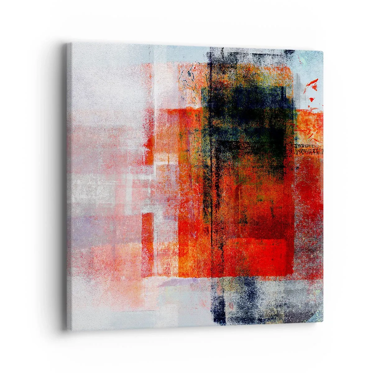 Impression sur toile - Image sur toile - Composition embrasée - 40x40 cm