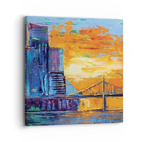 Impression sur toile - Image sur toile - Culture et nature - 30x30 cm