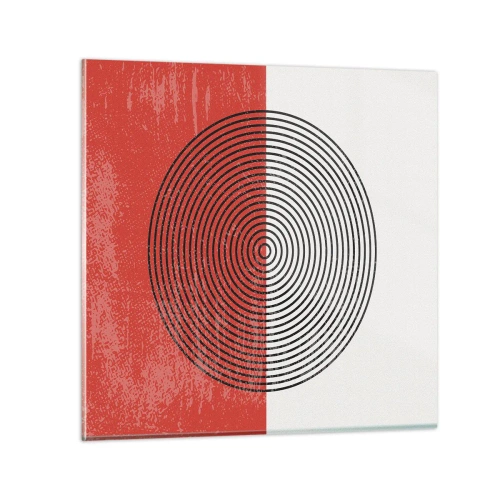 Impression sur verre - Image sur verre - Dans le mille - 30x30 cm