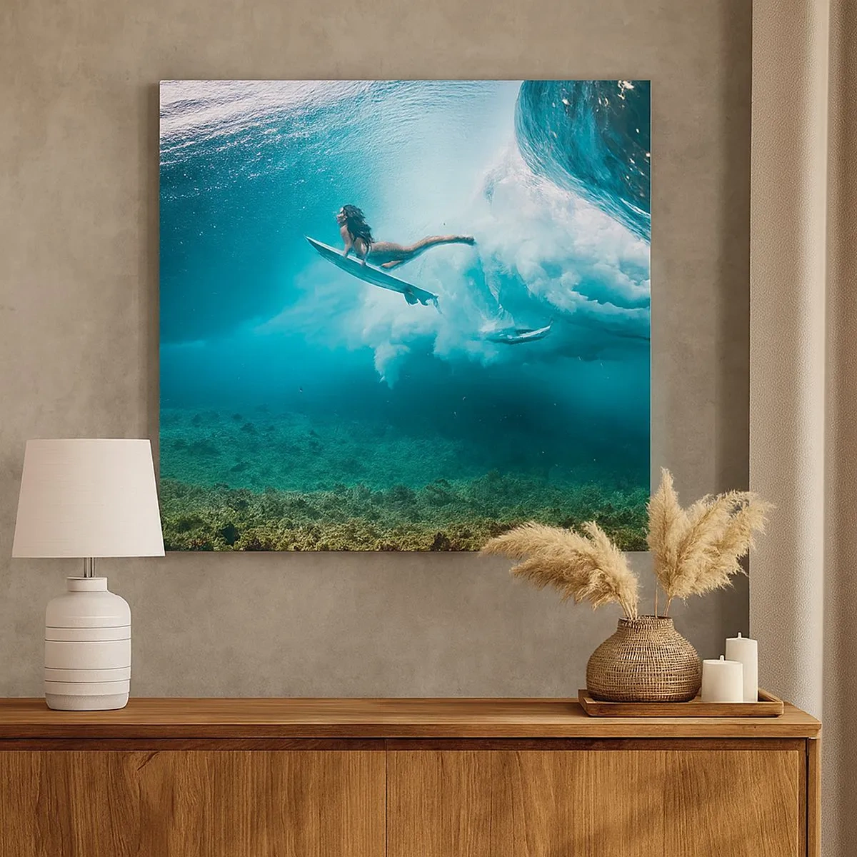 Impression sur toile - Image sur toile - ... et je ne te laisserai pas ... - 30x30 cm