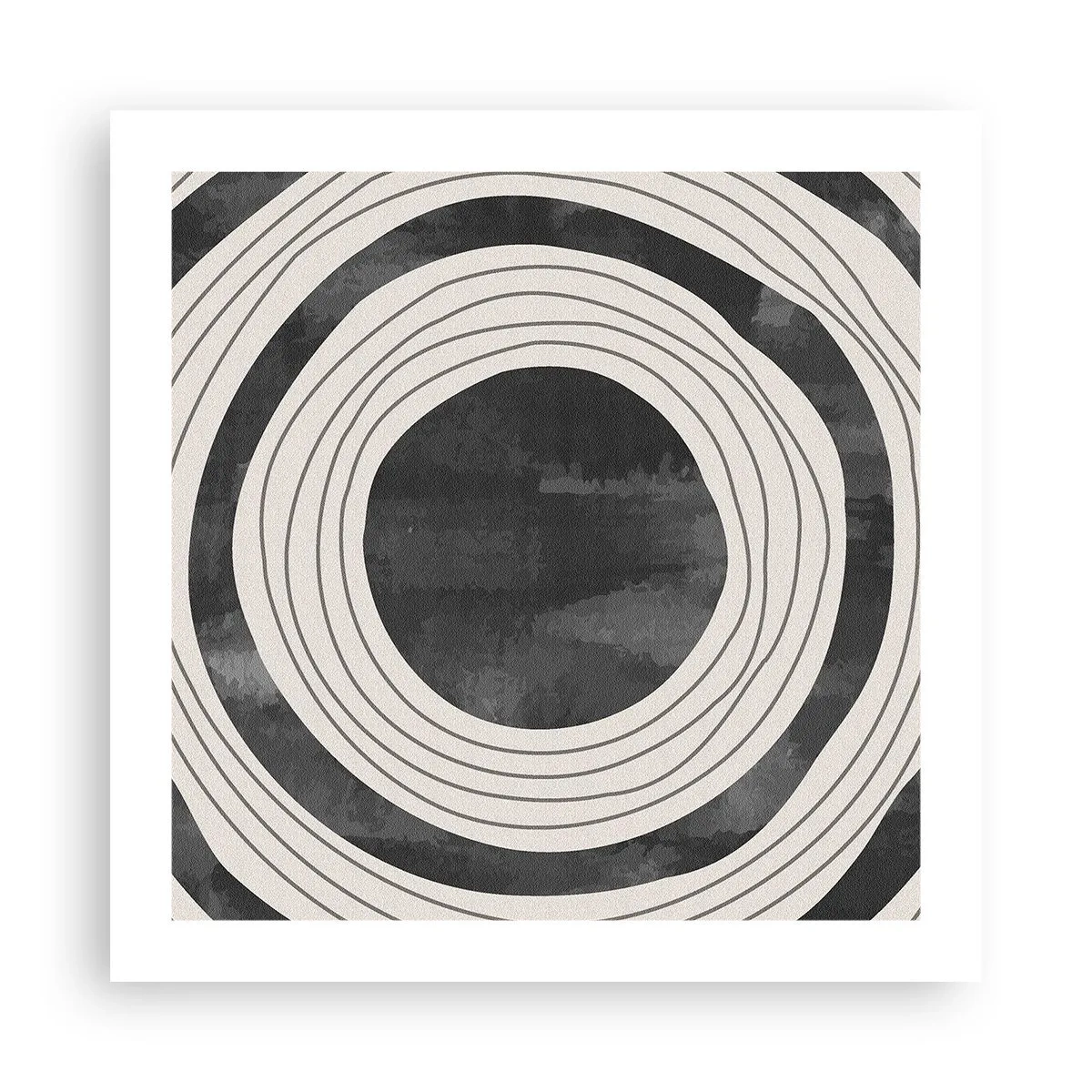 Affiche - Poster - Droit au but - 50x50 cm