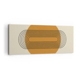 Impression sur toile - Image sur toile - Plan idéal - 100x40 cm