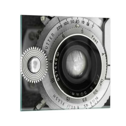 Impression sur verre - Image sur verre - Histoire d'Hollywood - 30x30 cm