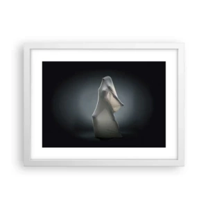 Affiche dans un cadre blanc - Poster - Une soif secrète - 40x30 cm