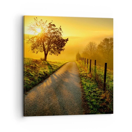 Impression sur toile - Image sur toile - Après-midi de miel - 70x70 cm