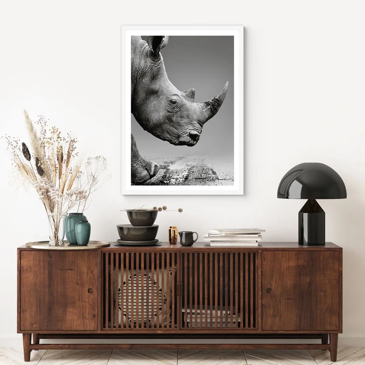 Affiche dans un cadre blanc - Poster - Force inarrêtable - 70x100 cm