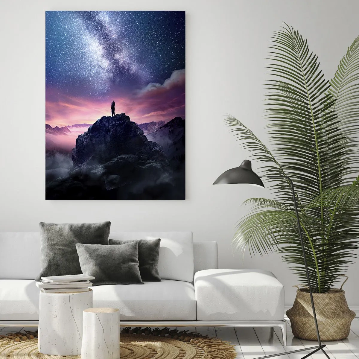 Impression sur verre - Image sur verre - Et il a ressenti la vie - 80x120 cm