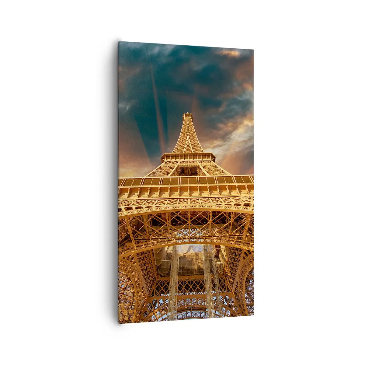 Impression sur toile - Image sur toile - Comment l'humanité a atteint le ciel - 65x120 cm