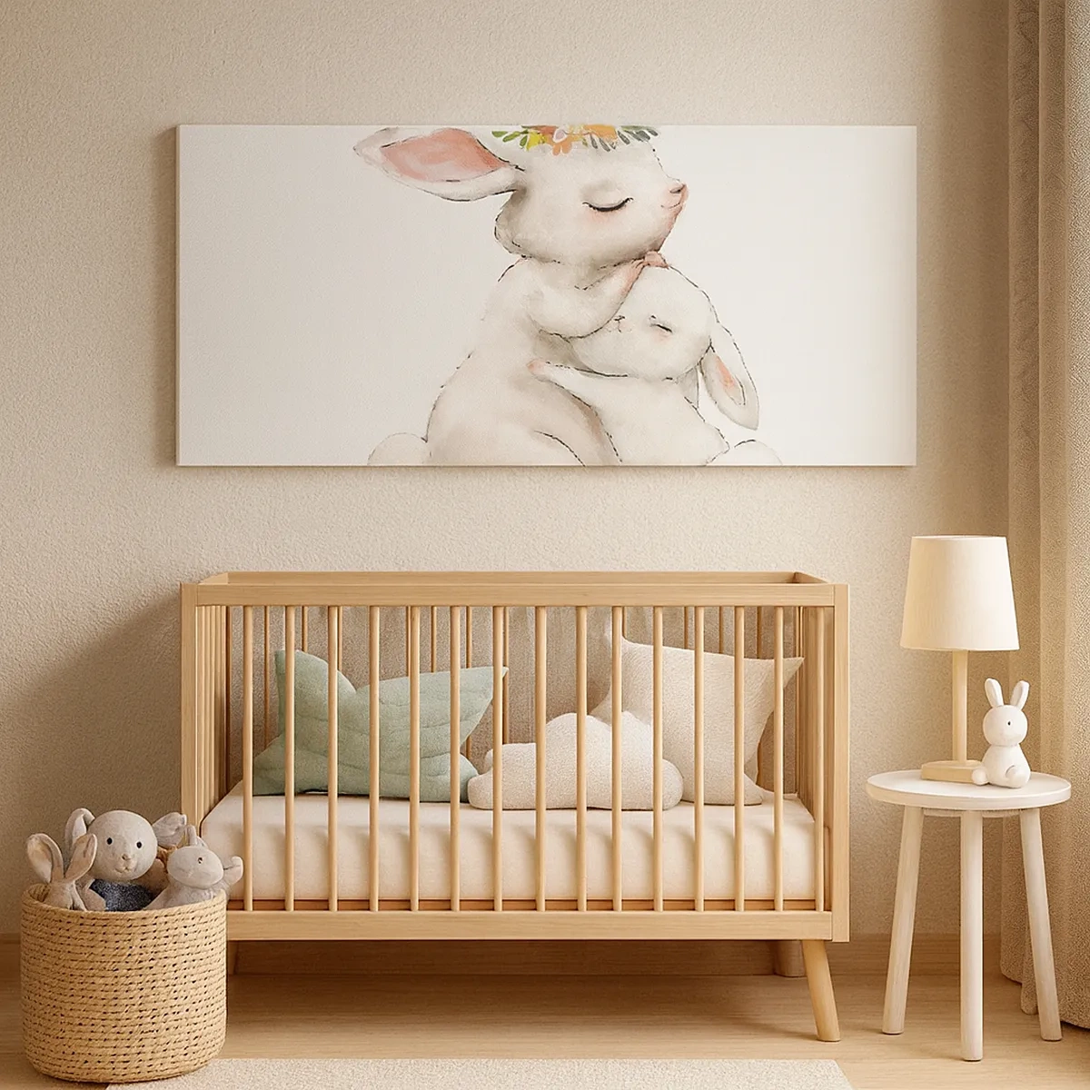 Impression sur toile - Image sur toile - Maman irremplaçable - 30x30 cm