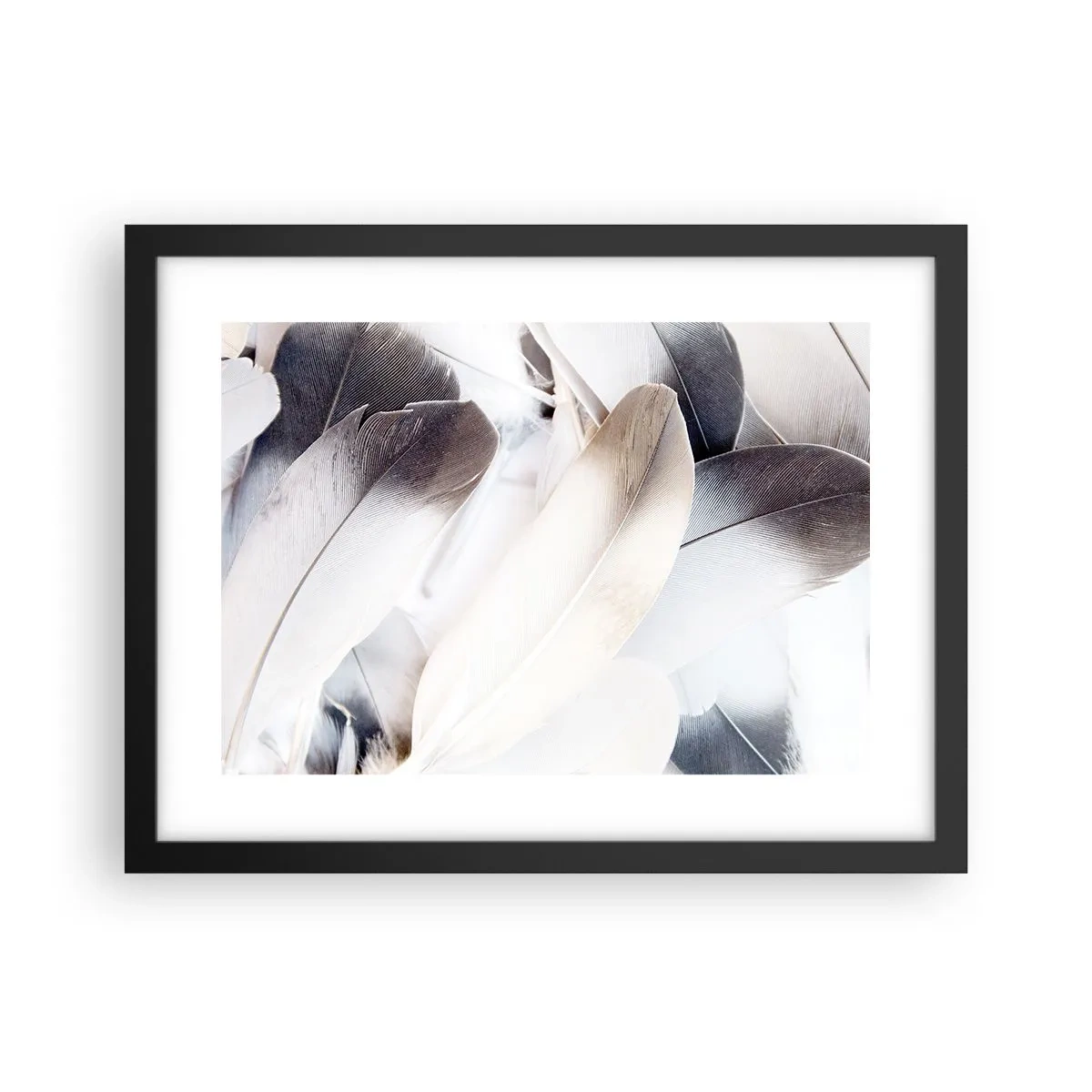 Affiche dans un cadre noir - Poster - Presque angélique - 40x30 cm