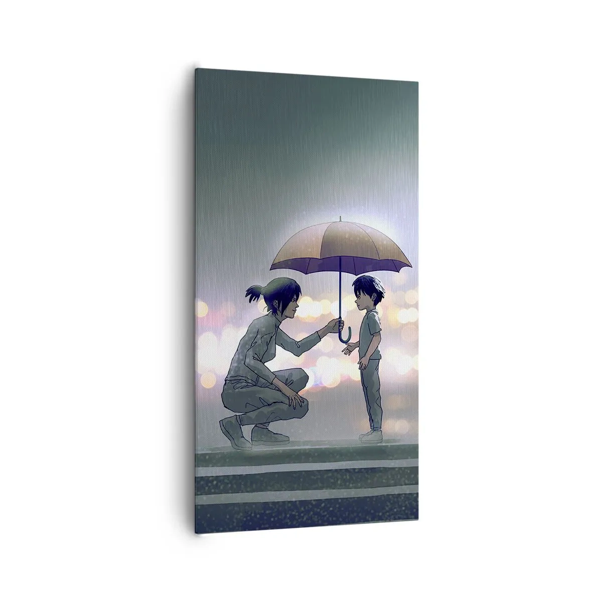 Impression sur toile - Image sur toile - Et maintenant, tout va bien - 65x120 cm