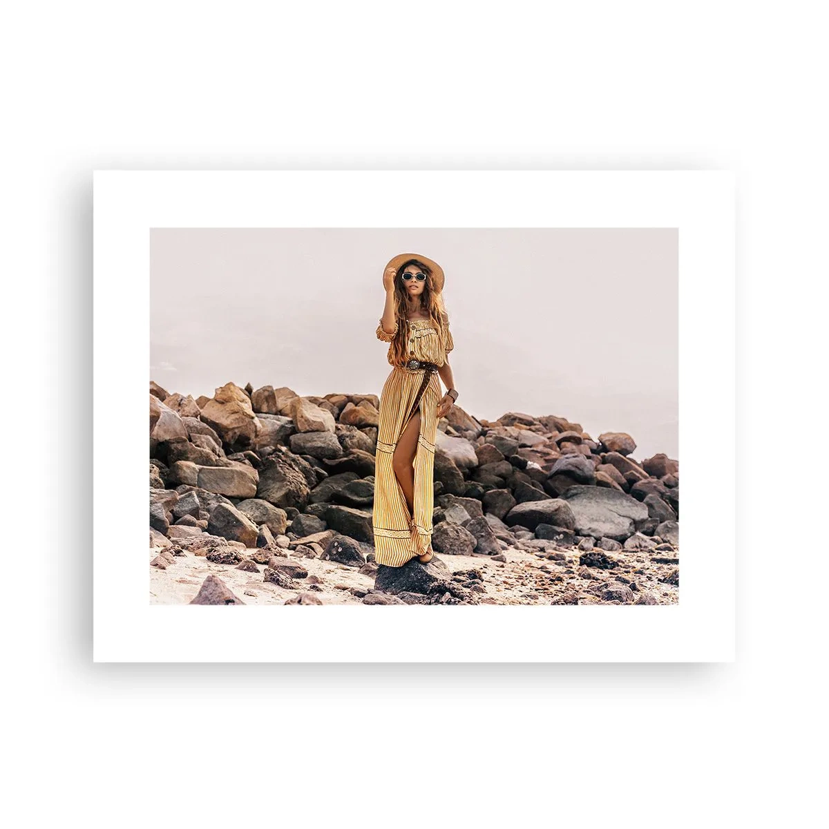 Affiche - Poster - La magie des pierres - 40x30 cm