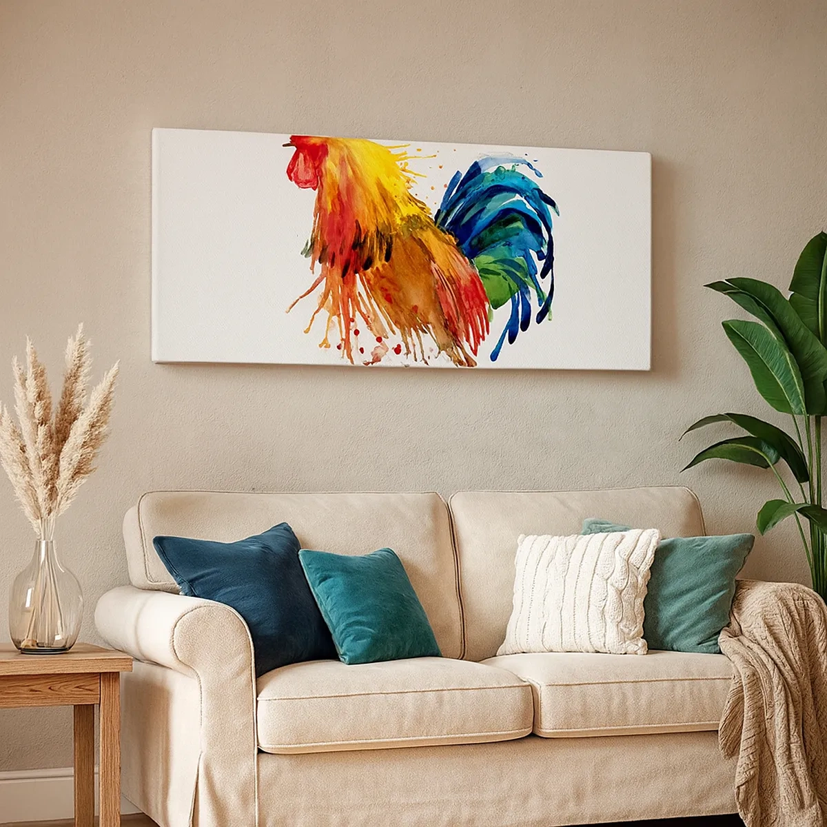 Impression sur toile - Image sur toile - Robe royale, fierté royale - 30x30 cm