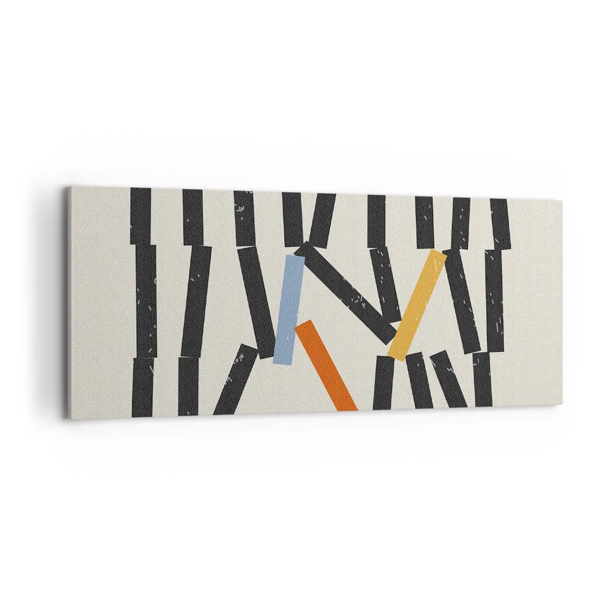 Impression sur toile - Image sur toile - Dominos – composition - 100x40 cm