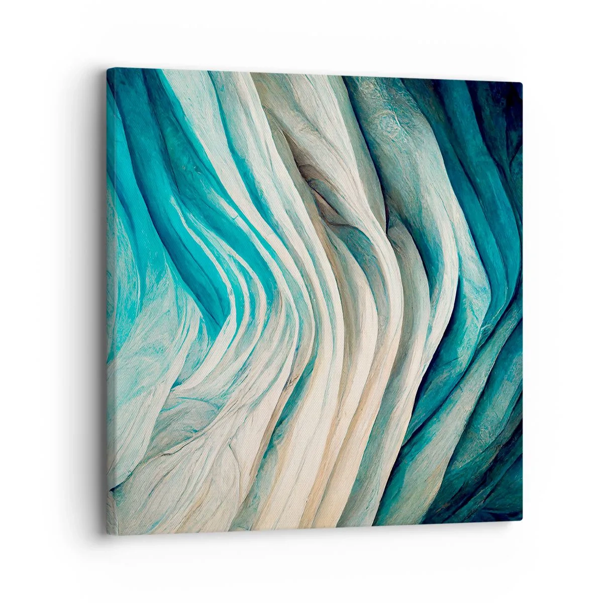 Impression sur toile - Image sur toile - Insatiabilité bleue - 30x30 cm