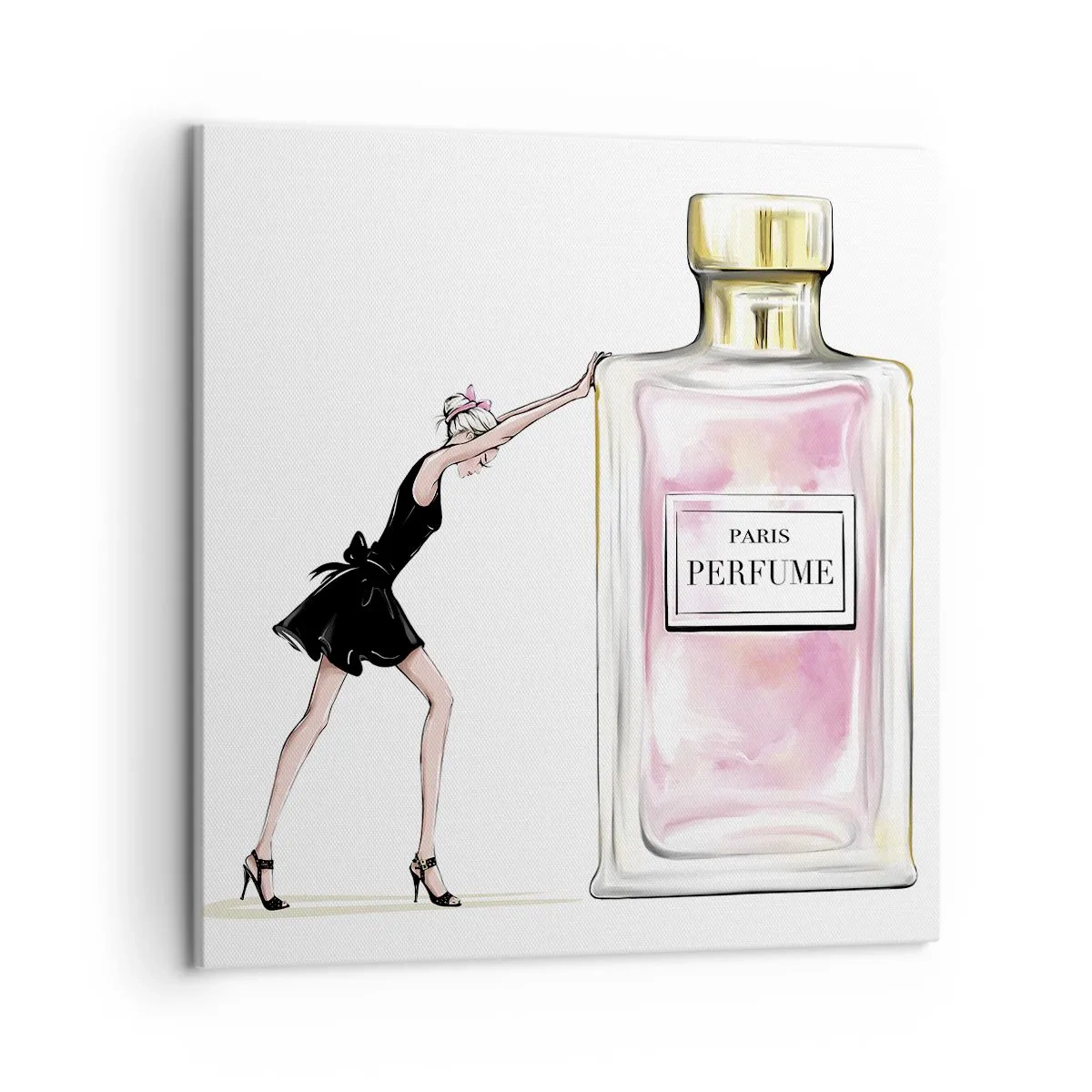 Impression sur toile - Image sur toile - L'essence des femmes - 50x50 cm