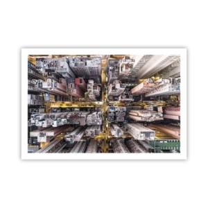 Affiche - Poster - Salutations de Hong-Kong - 91x61 cm