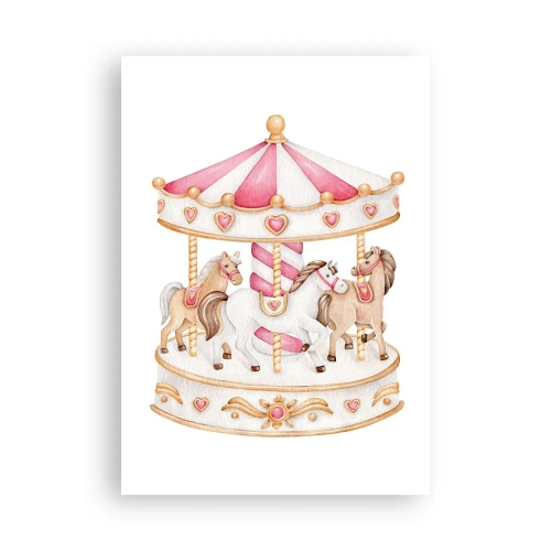 Affiche - Poster - Le doux monde de l'enfance - 70x100 cm