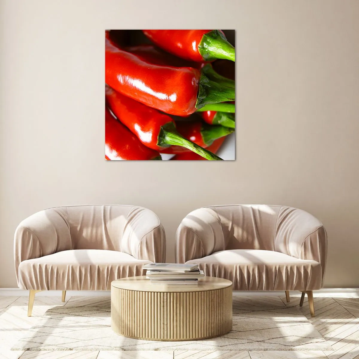 Impression sur verre - Image sur verre - Juteux, brillant, lisse - 50x50 cm