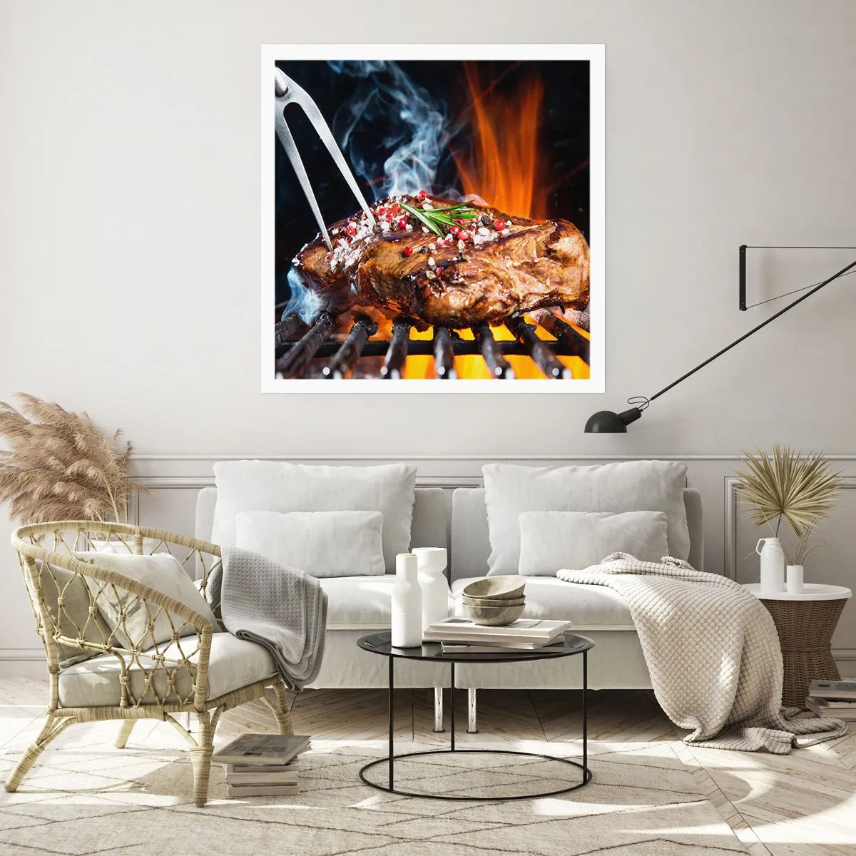 Affiche - Poster - Juteux et parfumé - 60x60 cm