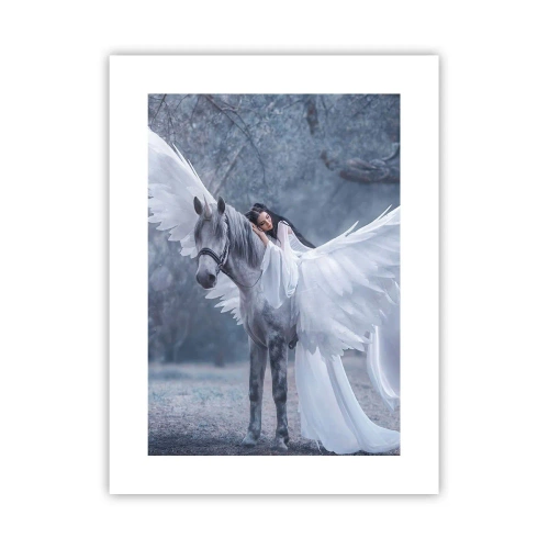 Affiche - Poster - Un moment inspiré - 30x40 cm