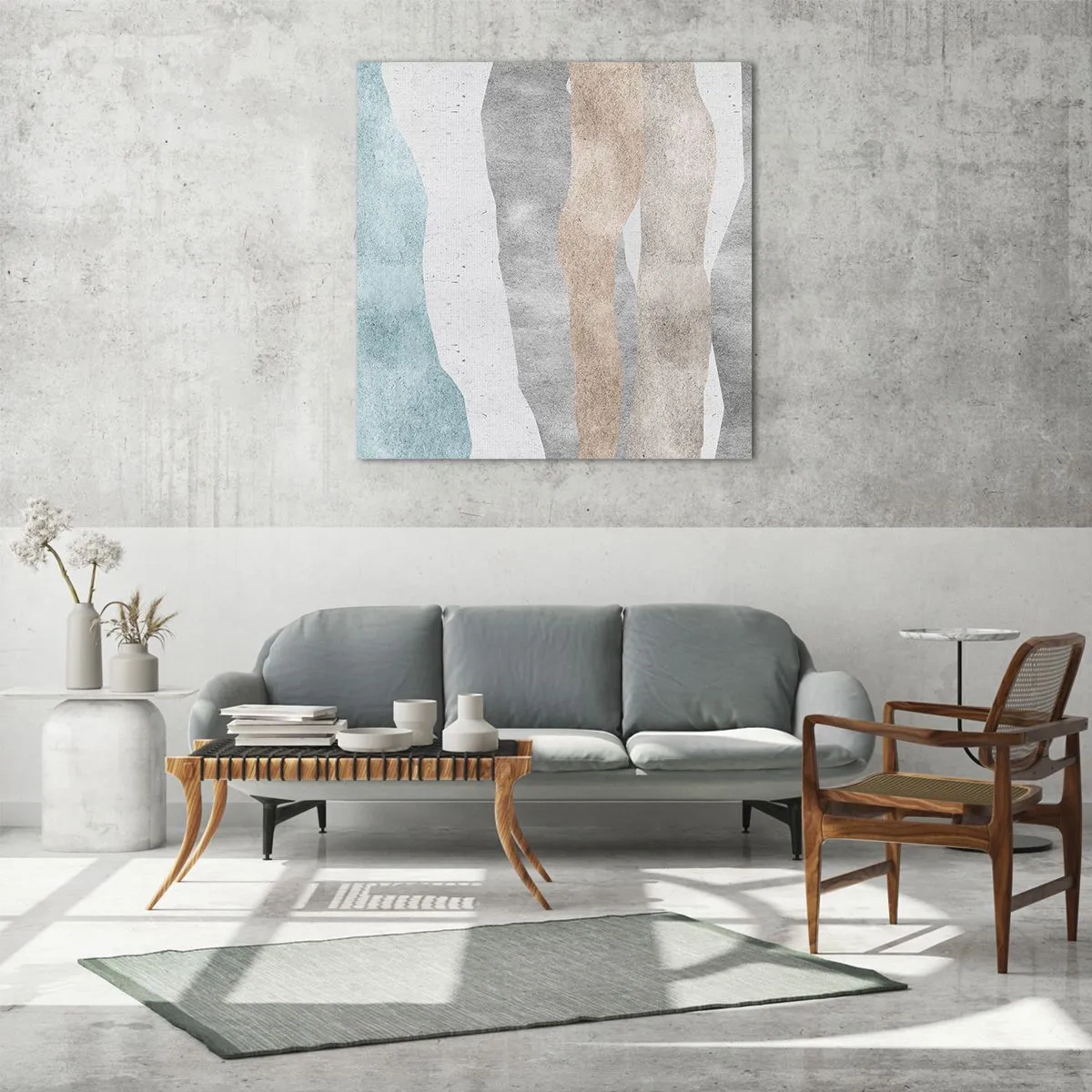 Impression sur verre - Image sur verre - Une étude de proximité - 60x60 cm