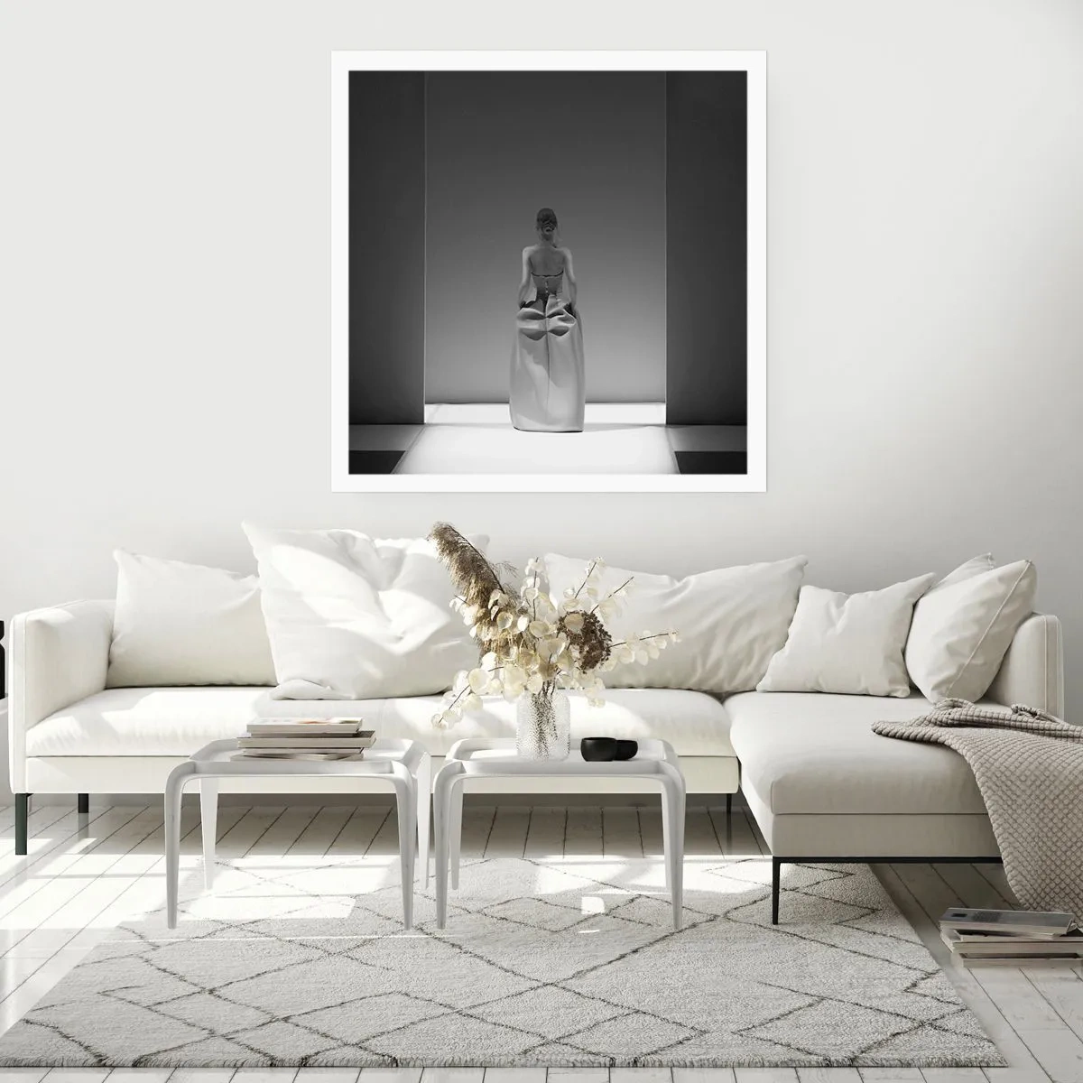 Affiche - Poster - Simplicité raffinée - 30x30 cm