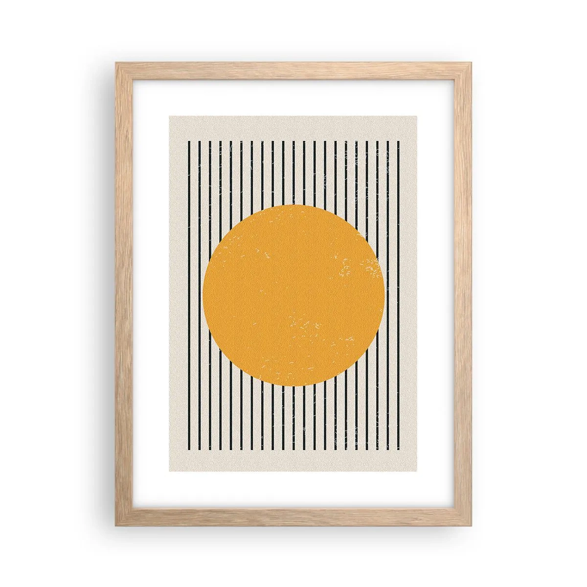 Affiche dans un chêne clair - Poster - Le pouvoir de la simplicité - 30x40 cm