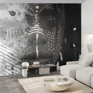 Papier Peint Autocollant Deluxe Sticker - Découvrez l'esprit primal - Portrait d'une femme, Femme, Afro-américain - 200x140 cm