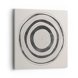 Impression sur toile - Image sur toile - Ce qui est important c'est ce qu'il y a entre les deux - 30x30 cm