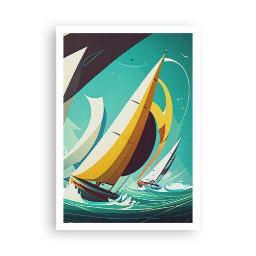 Affiche - Poster - Bonne chance avec les éléments - 70x100 cm