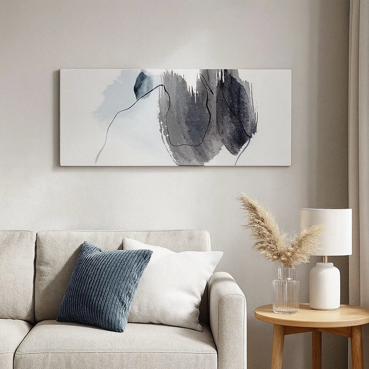 Impression sur toile - Image sur toile - Intensité et mouvement - 100x40 cm