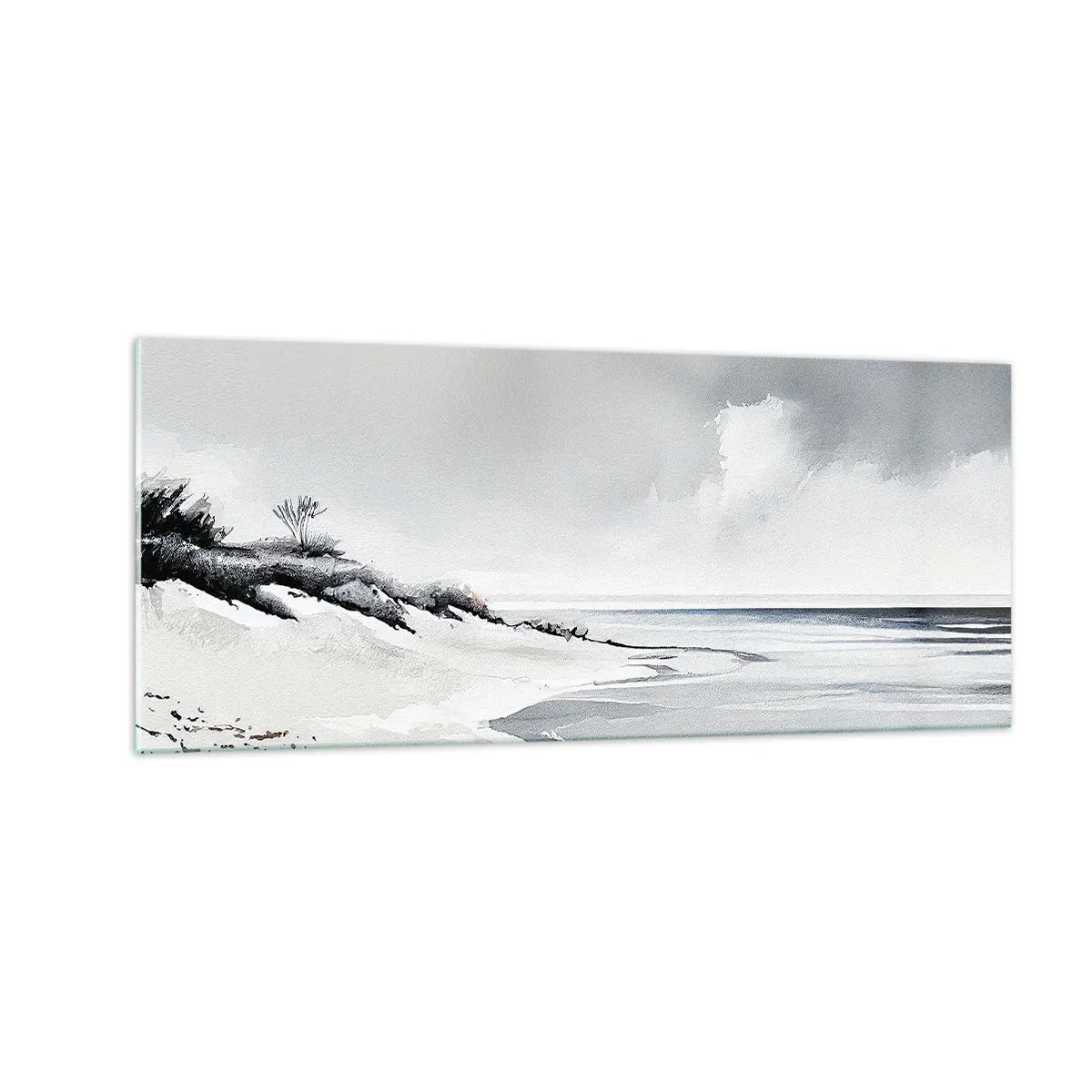 Impression sur verre - Image sur verre - Ensemble depuis toujours - 100x40 cm