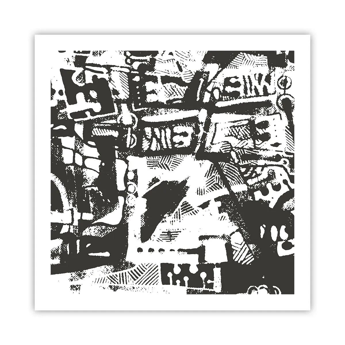 Affiche - Poster - Ordre ou chaos? - 60x60 cm