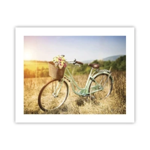 Affiche - Poster - Je vais rester un petit moment - 50x40 cm