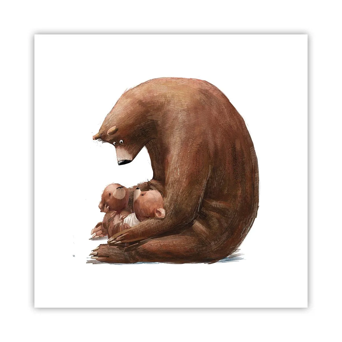 Affiche - Poster - Faites de beaux rêves les enfants - 40x40 cm