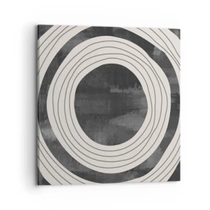 Impression sur toile - Image sur toile - Droit au but - 70x70 cm