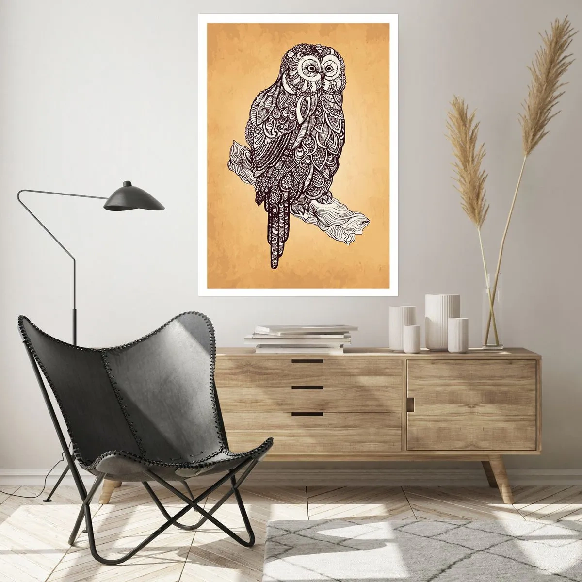 Affiche - Poster - Ornements complexes de sagesse - 30x40 cm