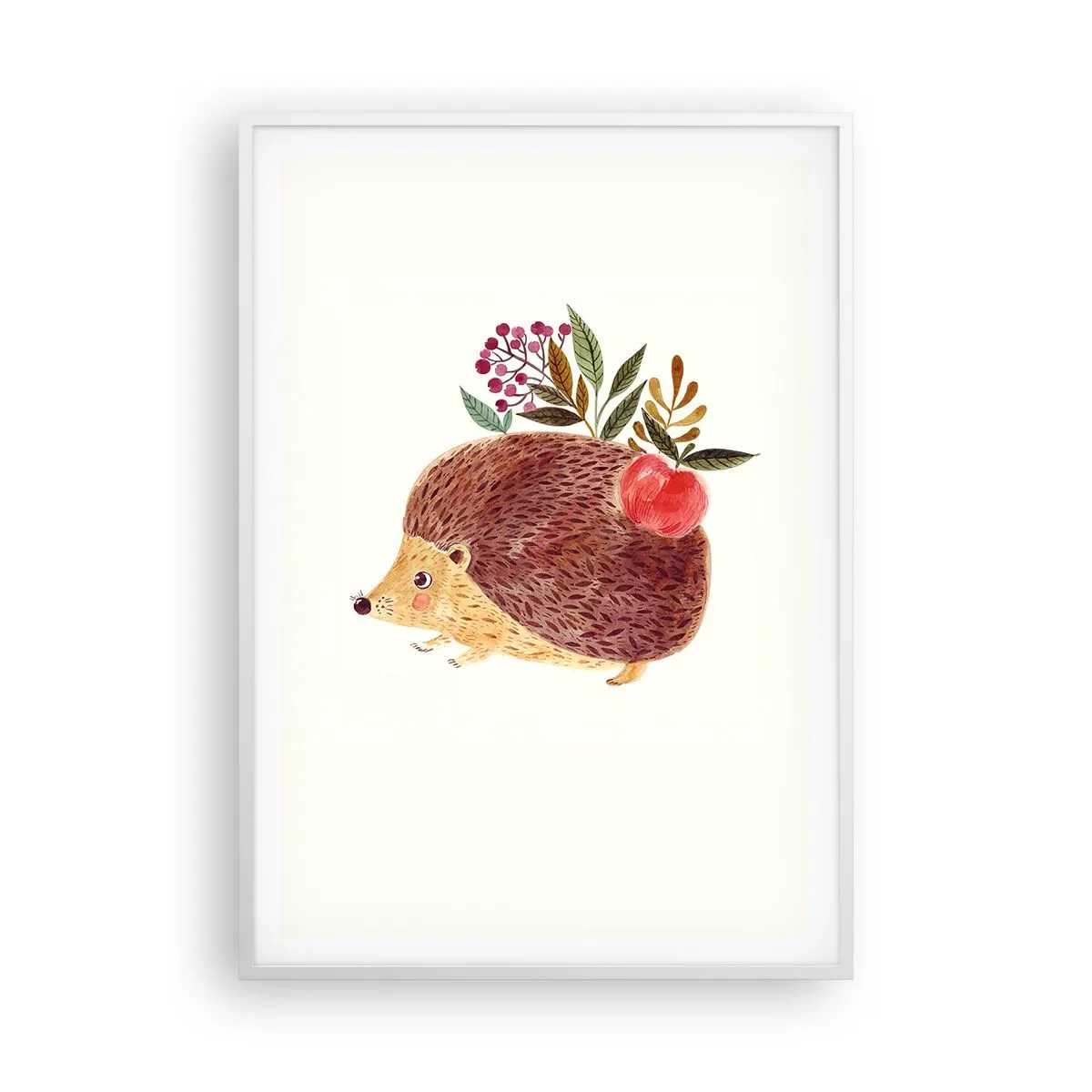 Affiche dans un cadre blanc - Poster - Et tu m’apprécies déjà - 70x100 cm