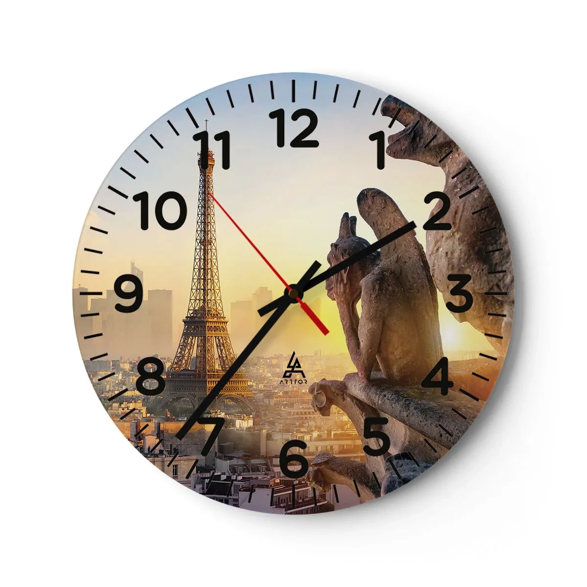 Horloge murale - Pendule murale - Tellement de choses ont changés... - 40x40 cm