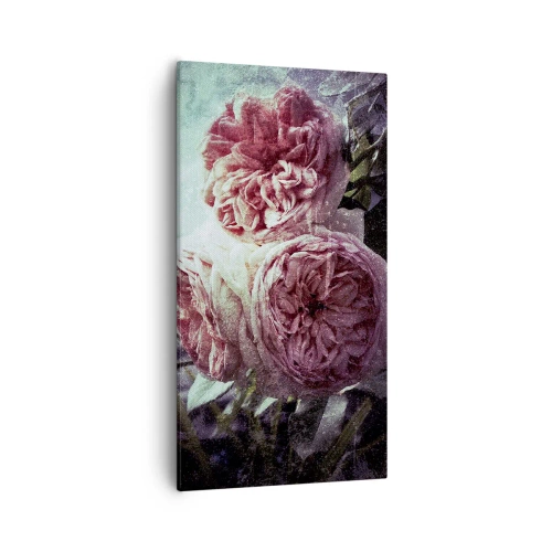 Impression sur toile - Image sur toile - Dans une ambiance romantique - 55x100 cm