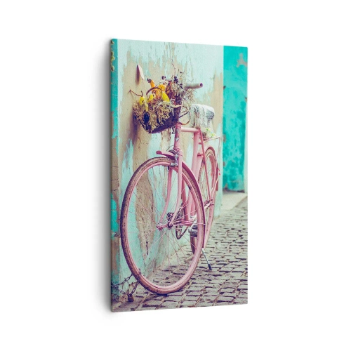 Impression sur toile - Image sur toile - Je reviens tout de suite - 45x80 cm