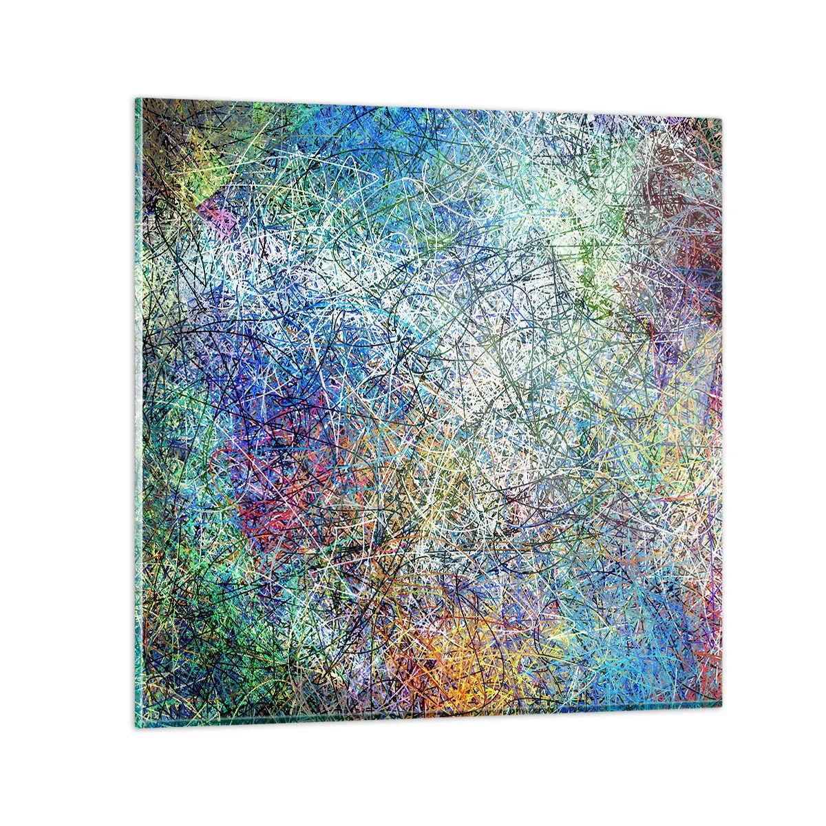 Impression sur verre - Image sur verre - Ce n'est pas si simple - 70x70 cm