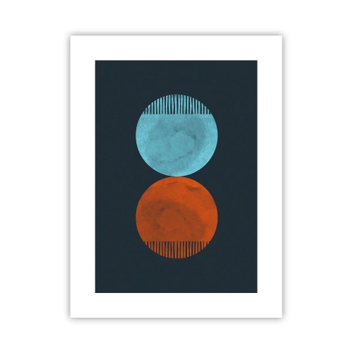 Affiche - Poster - Seulement la géométrie ? - 30x40 cm