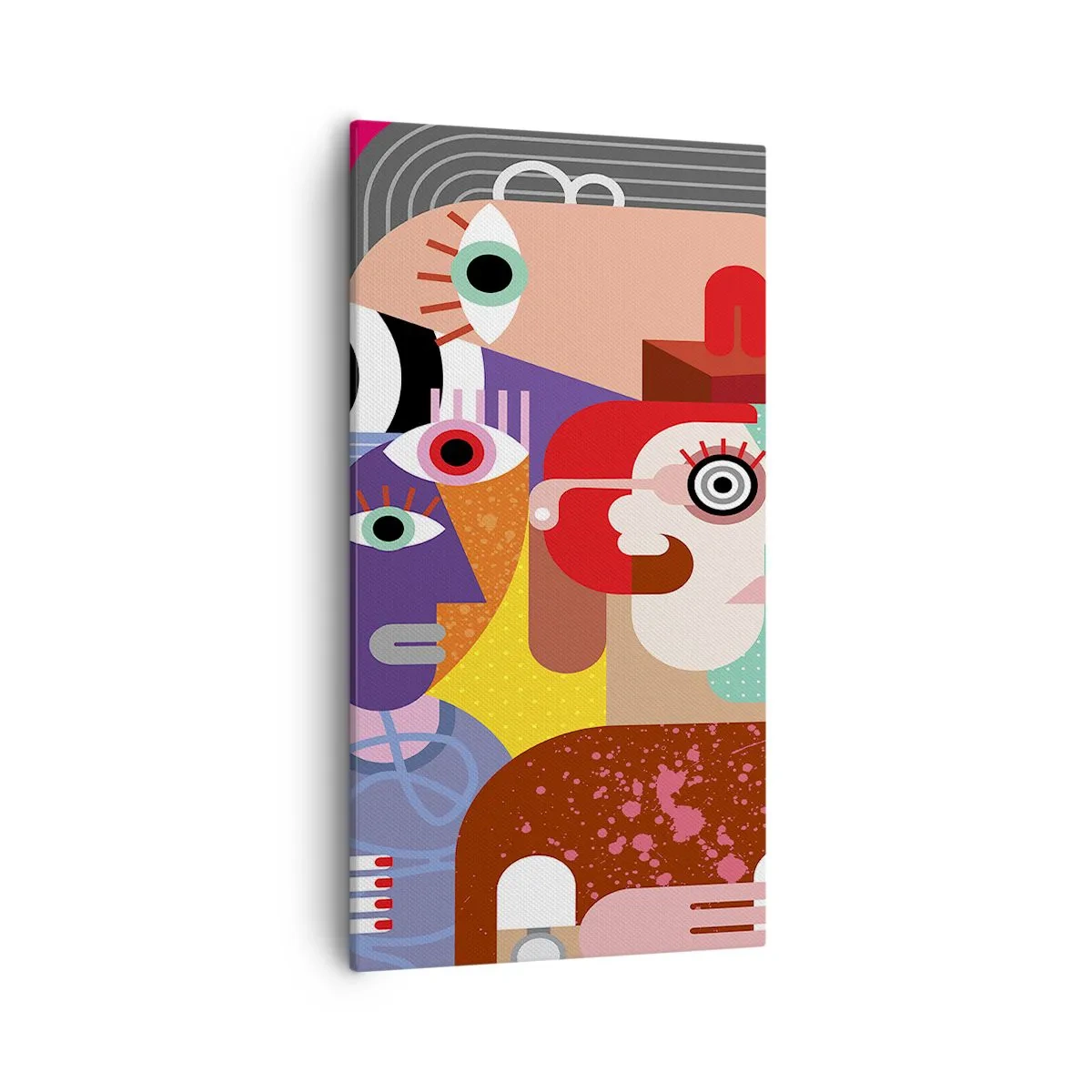 Impression sur toile - Image sur toile - Nous par M. Picasso - 55x100 cm