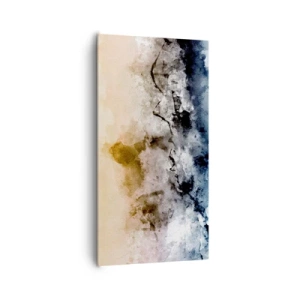 Impression sur toile - Image sur toile - Noyé dans un nuage de brouillard - 65x120 cm