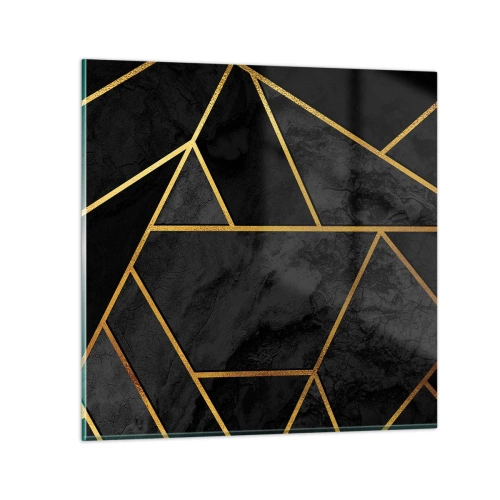 Impression sur verre - Image sur verre - Obscurité et éclat - 30x30 cm